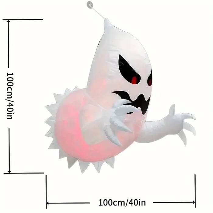 đ»LED Halloween UppblĂ„sbart Ghost