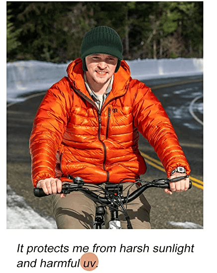 Elastisk varm hörselskydd stickad mössa☃️