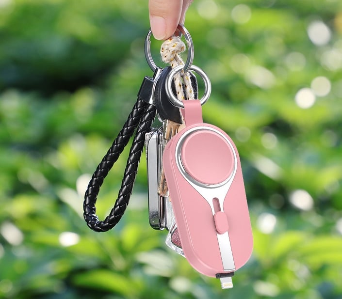 🔥Uppladdningsbar nyckelring📱För telefon + iwatch/Rechargeable Keychain For Phone + iWatch