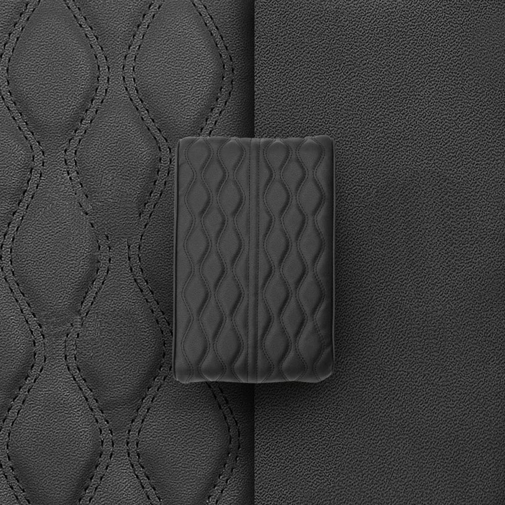 Läder bil armstöd Box Pad