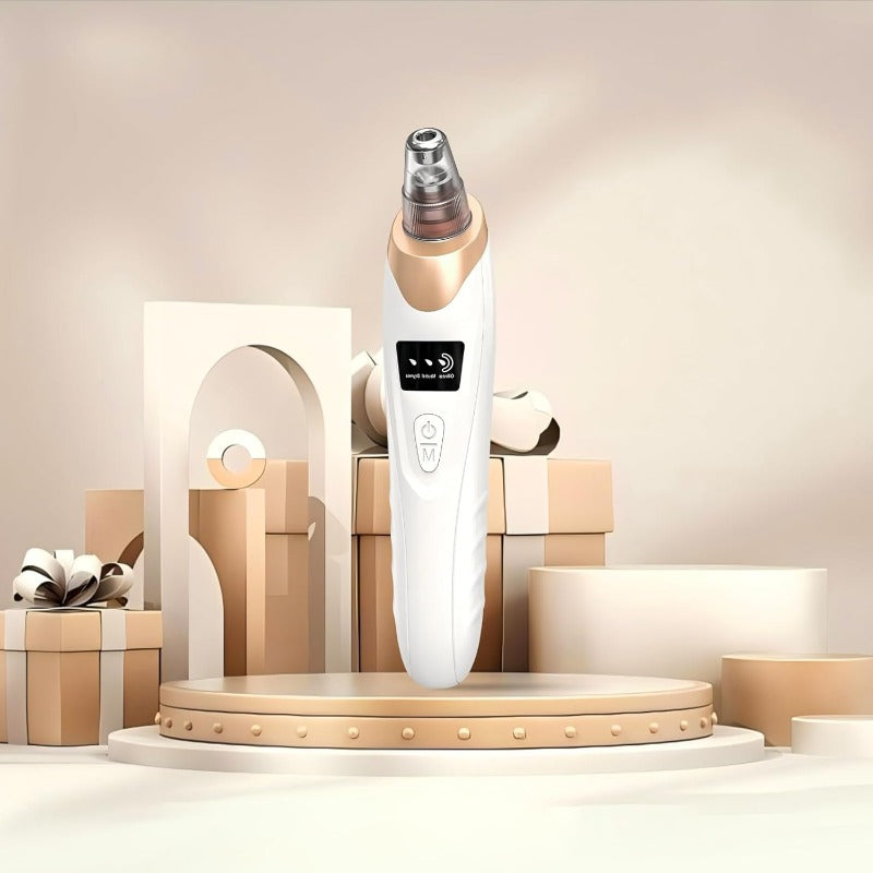 Uppladdningsbar porvakuum - 6-i-1 pormaskborttagare med smart display och extraktionssats