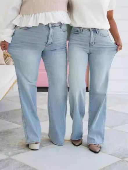 Holy Grail Bootcut jeans med magkontroll đ„