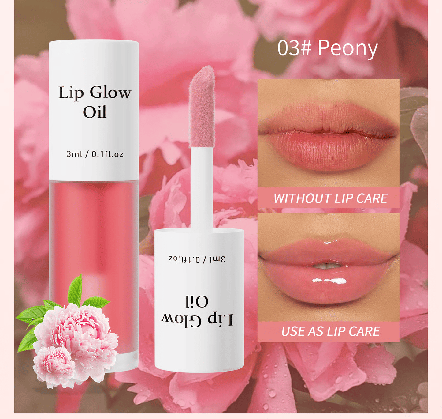 Köp en, få en gratis! 💋 Få den perfekta putten✨ Tonad läppglansolja - för fylliga, återfuktade läppar med naturlig lyster! 💖
