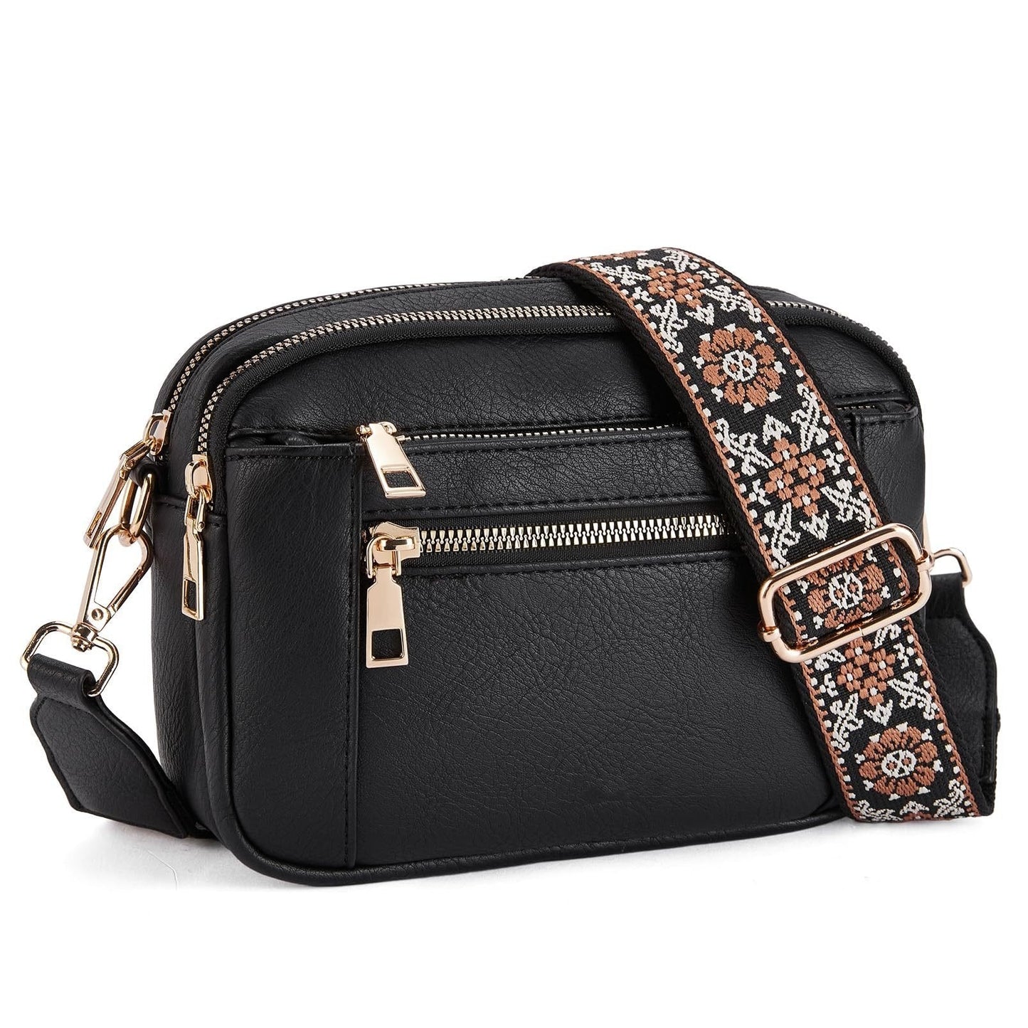 đ„Handgjorda fĂ€rgglada remmar Crossbody lĂ€dervĂ€skor och plĂ„nböckerđ