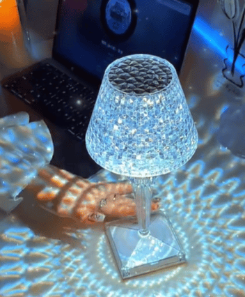 Kristall Bordslampa