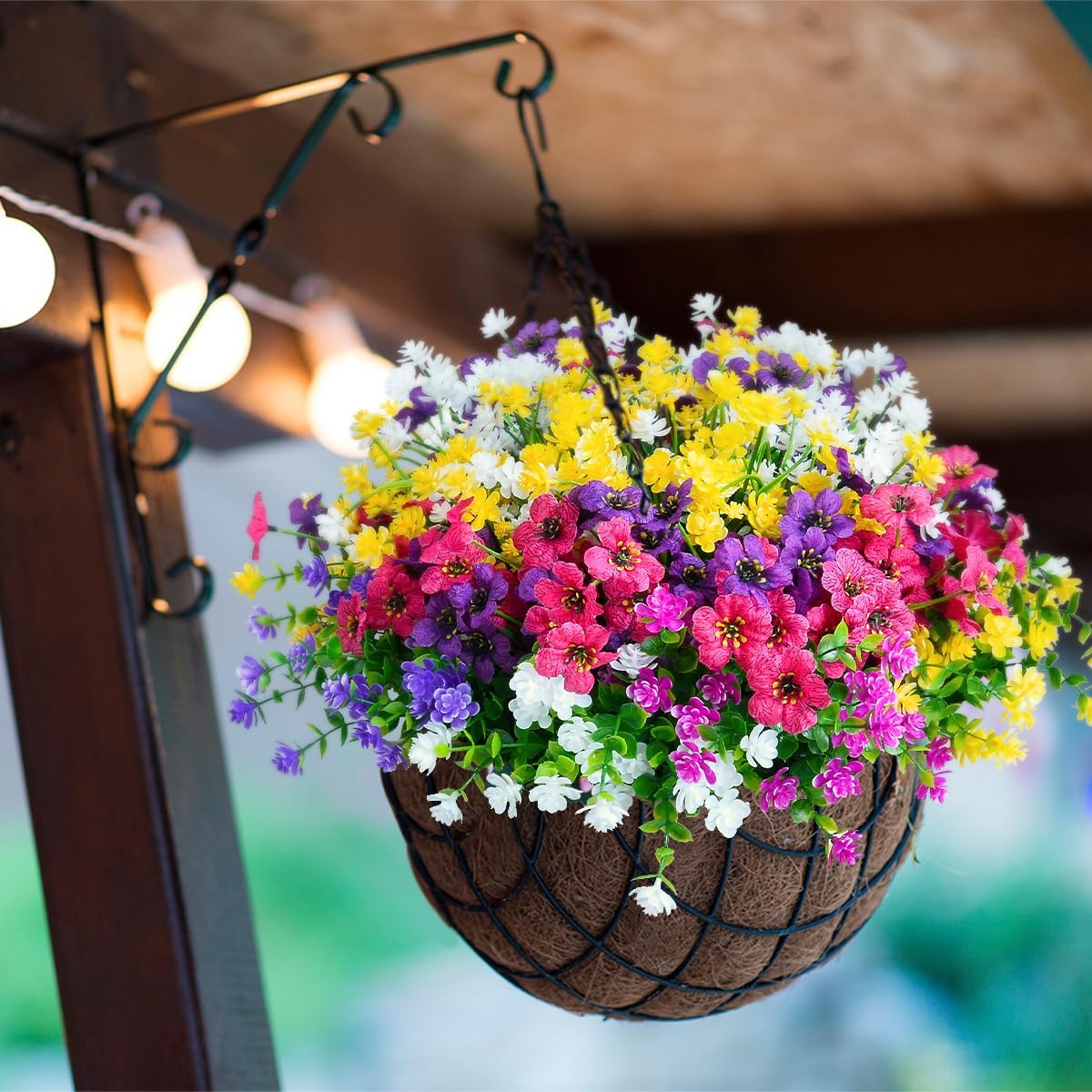 đșUV-resistent fĂ€rgglad konstgjord blommađ