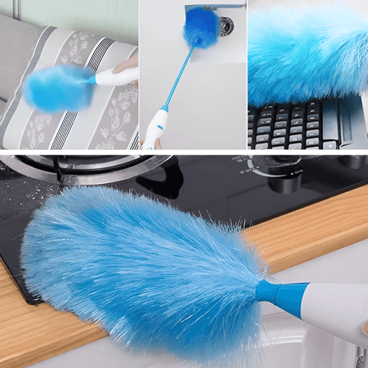 Elektrisk roterande dammuppsamlare