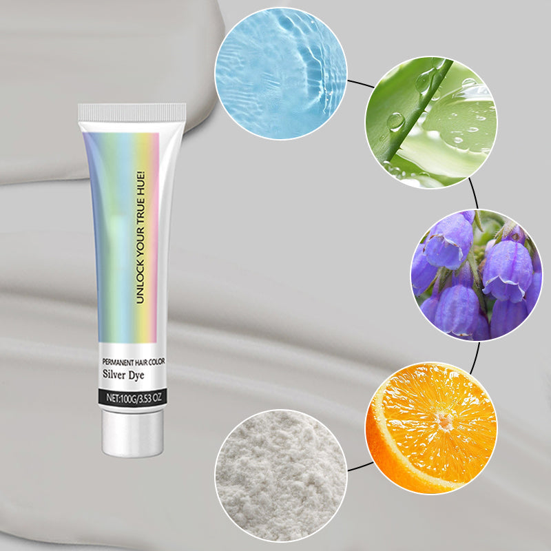 2-i-1 Natural Essence Extract Silver Hårfärg