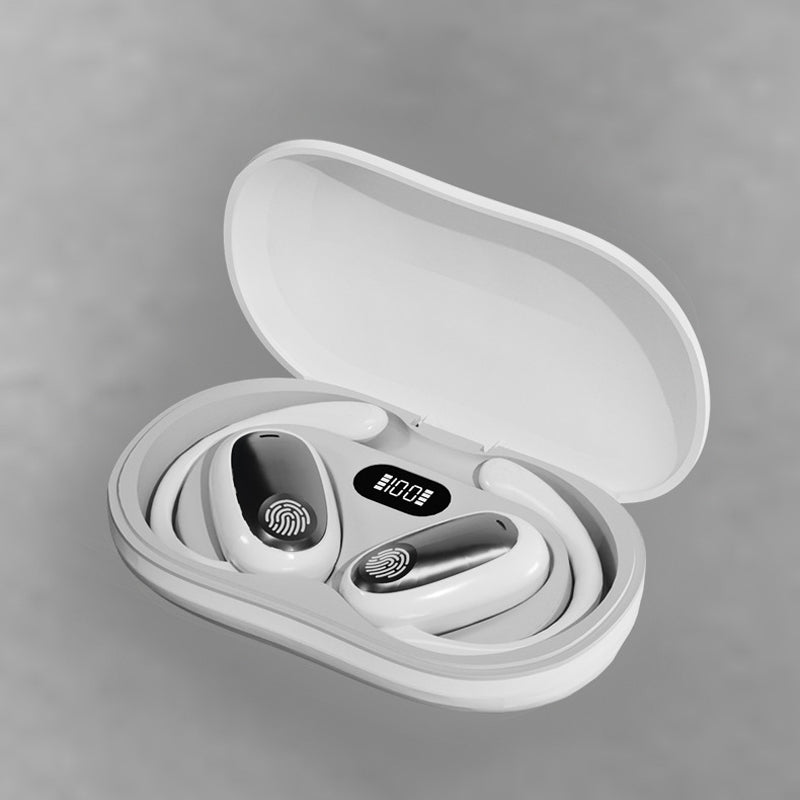 Sportiga hängande Bluetooth-hörlura