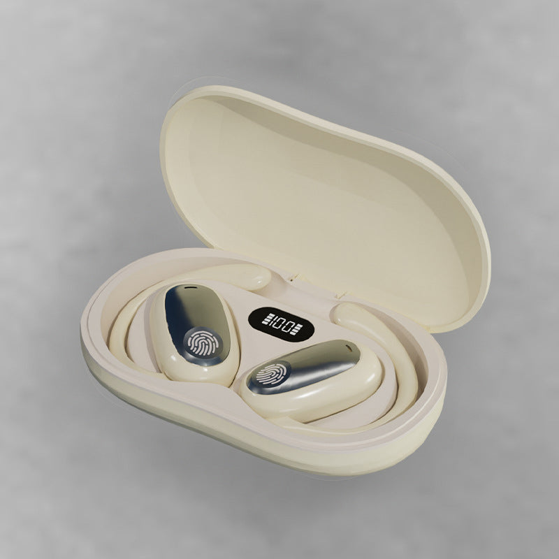 Sportiga hängande Bluetooth-hörlura
