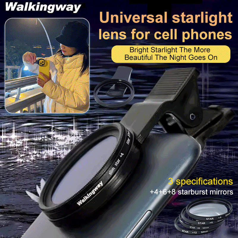 Universal Starlight-objektiv för mobiltelefoner