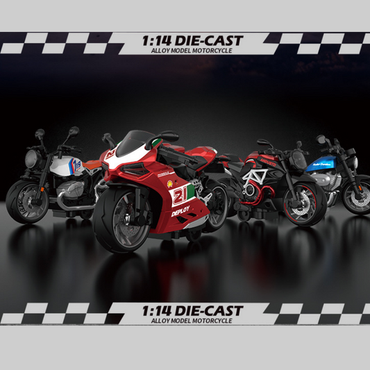 🔥50% OFF 🔧🏍️F2 Cable-Steer Alloy Motorcycle