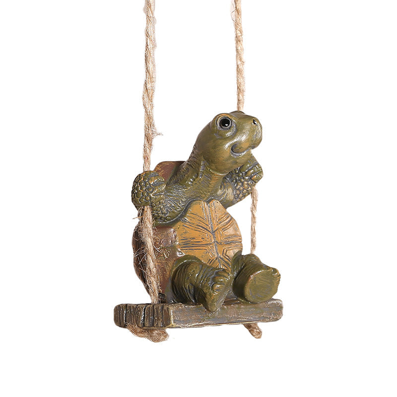 š¢Whimsical Turtle Swing Decoršæ