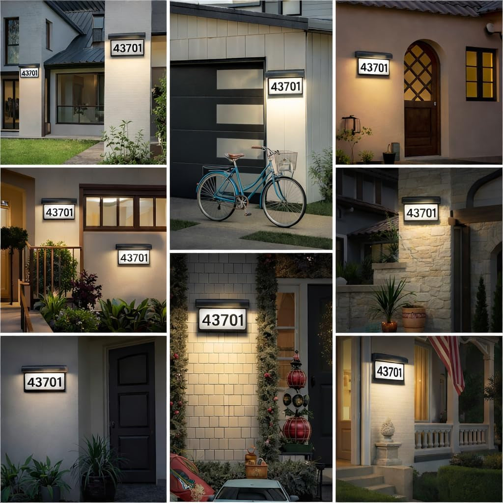 Stainless Steel Doorplate Light