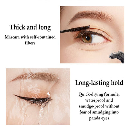 120° Vikbar Fläktborste + Mascara Set