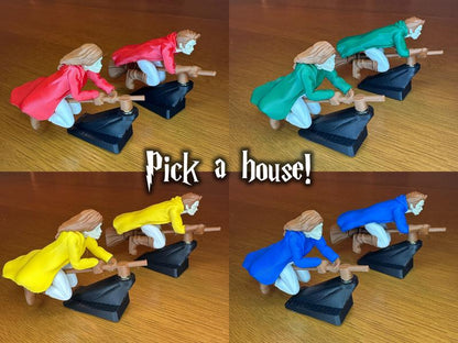 🚗Fantasy car decoration - 🧙‍♀️Hexen and wizard broomstick dashboard drift ornaments✨