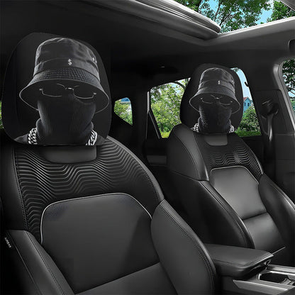 Halloween Universal Car Headrest Cover (Four Seasons)