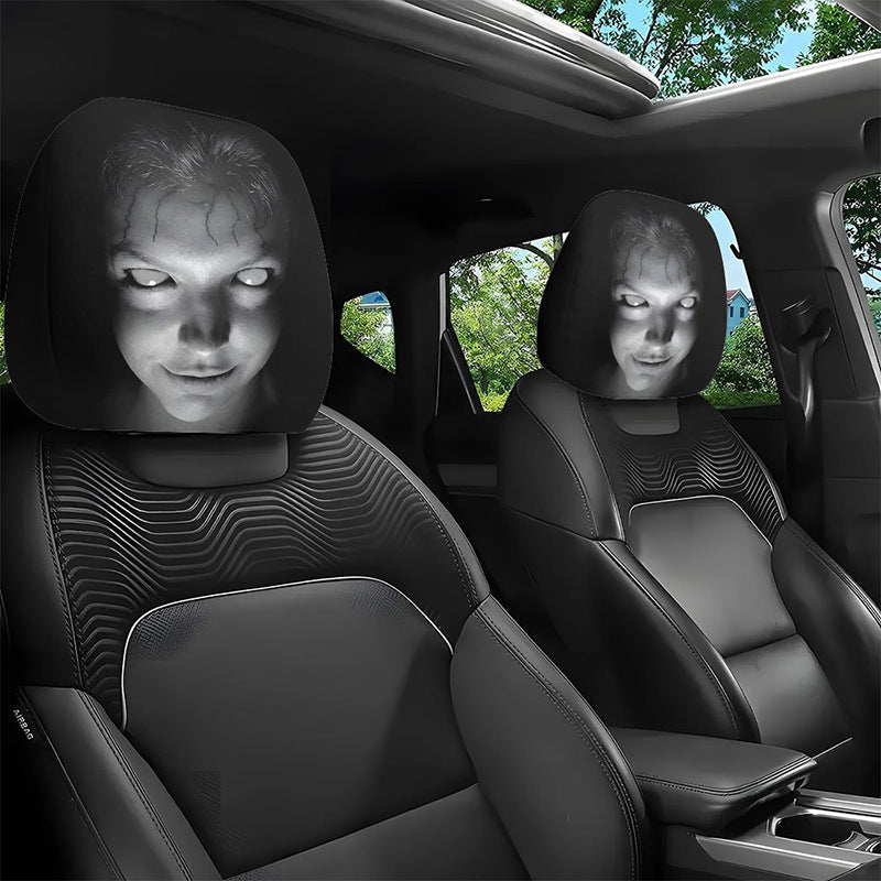 Halloween Universal Car Headrest Cover (Four Seasons)