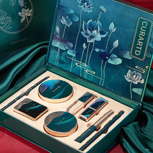 🔥Sista dagen 49% rabatt🔥 🌸8 uppsättningar Lotus kosmetika🌸