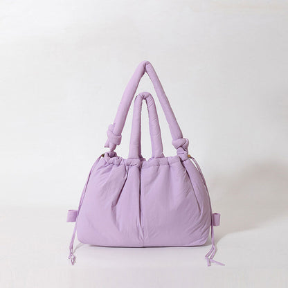 Dunsäck Nylon Dragsko Ryggsäck