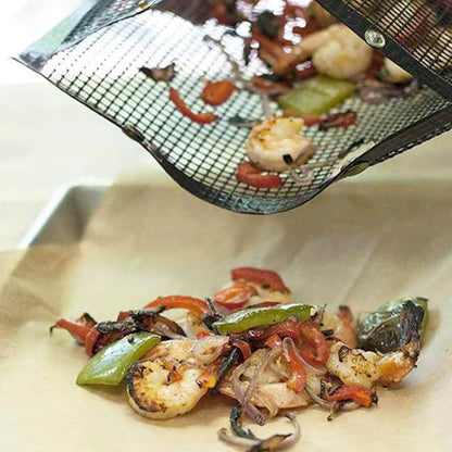 Grillväska med värmebeständigt galler