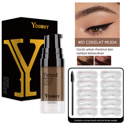 🔥SIST DAY 🔥 2025 Hot Sale Longwear Waterproof Tinted Brow Ge