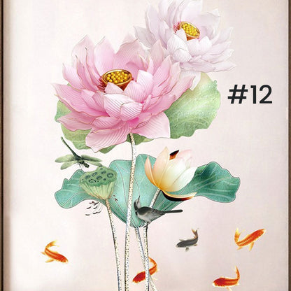 🔥Last Day Promotion 49% RABATT🔥Blomster väggdekal tapet