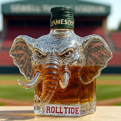University of Alabama Crown Royal Whiskey-flaska