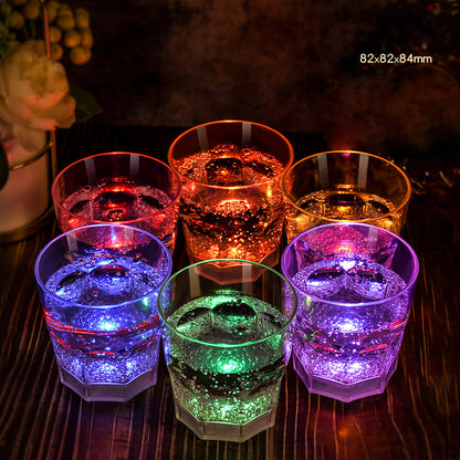 🔥I mörkret, ljusa champagneglas