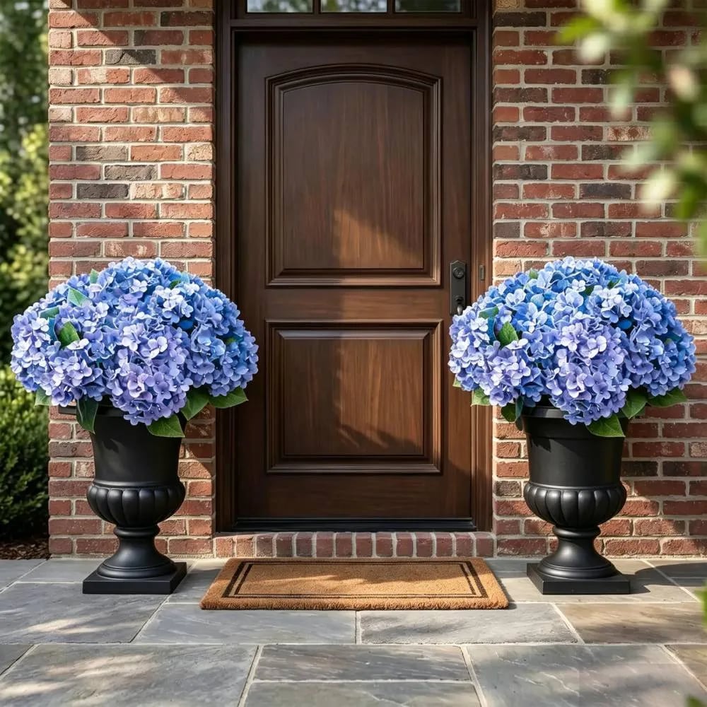 🌼Artificial hydrangeas for outdoor use – UV-resistant, waterproof and wind-resistant💐🌸