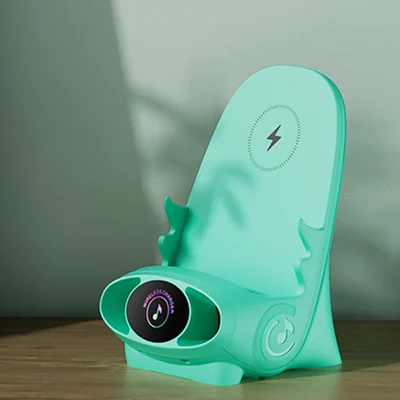 🔥2025 Mini stol Trådlös snabbladdare Multifunktionell telefonhållare - anpassar sig till alla telefoner