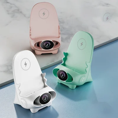 🔥2025 Mini stol Trådlös snabbladdare Multifunktionell telefonhållare - anpassar sig till alla telefoner