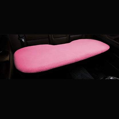 Bilstolsöverdrag 3 delar Universal varm fluffig sittdyna