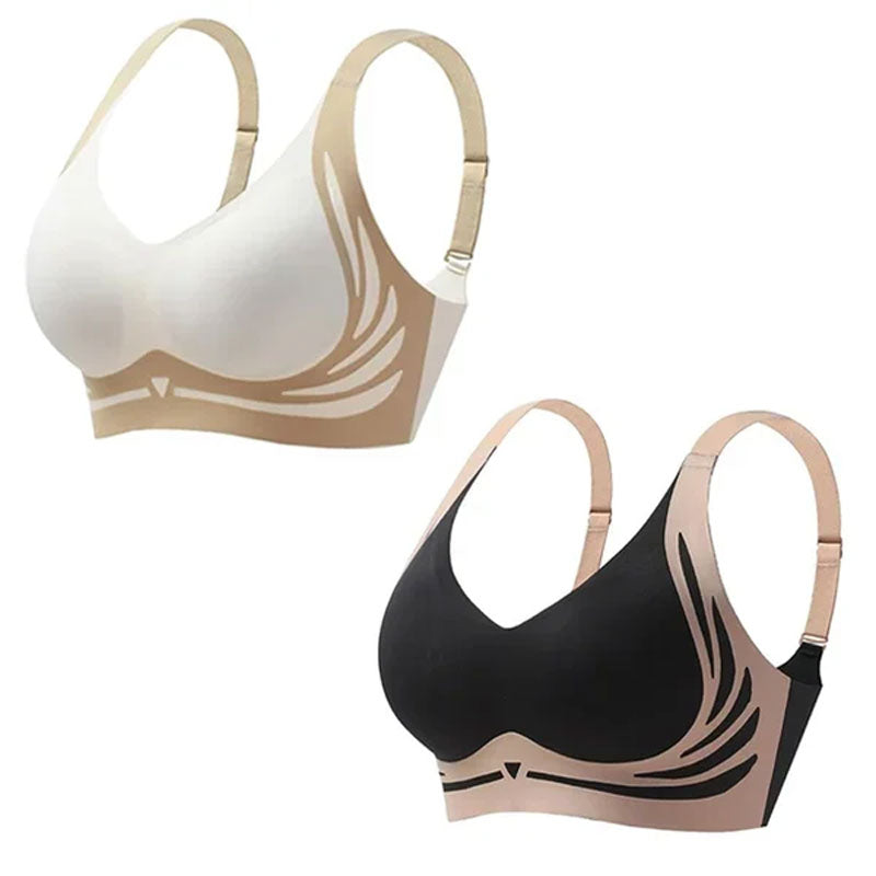 🎁Sista dagen 49% rabatt - Super samla bh | Trådlös push-up bh👍 Inga fler hängande bröst