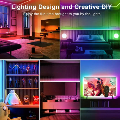 LED Flerfärgad Blixtremsa/LED Multi-color Flash Strip