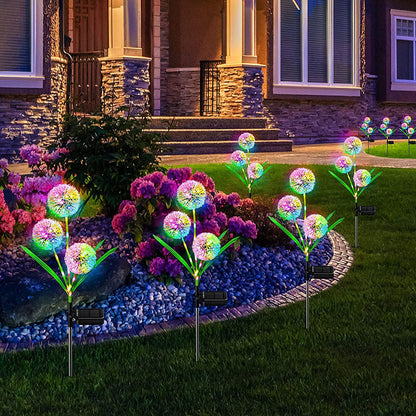 Solcellsbaserad marklampa