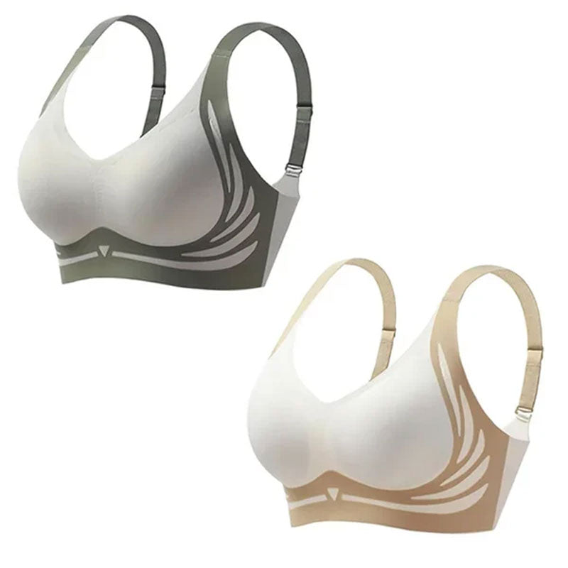 🎁Sista dagen 49% rabatt - Super samla bh | Trådlös push-up bh👍 Inga fler hängande bröst