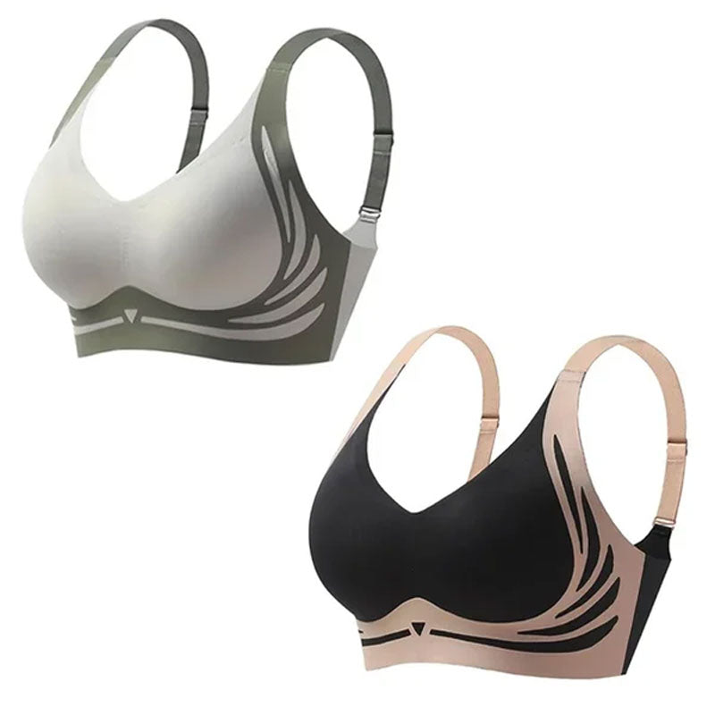 🎁Sista dagen 49% rabatt - Super samla bh | Trådlös push-up bh👍 Inga fler hängande bröst