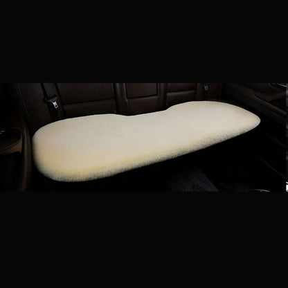 Bilstolsöverdrag 3 delar Universal varm fluffig sittdyna