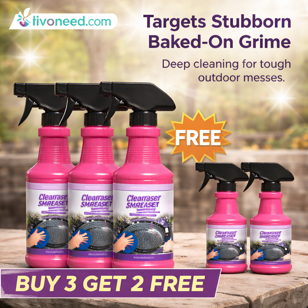 ⏳LAST DAY OF THE SALE – BUY 2, GET 1 FREE!!🌟Fast-acting, powerful degreasing spray for grills