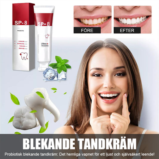 ✨ Probiotic Whitening Toothpaste: Det Hemliga Vapnet För Ett Gnistrande, Självsäkert Leende! ✨