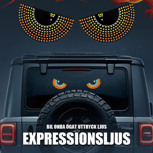 bil djävulen öga uttryck ljus/Car Evil Eye Expression Light