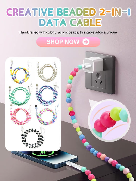 🔥 Sommarerbjudande 149 Kr🌈 - Pearl Laddningskabel