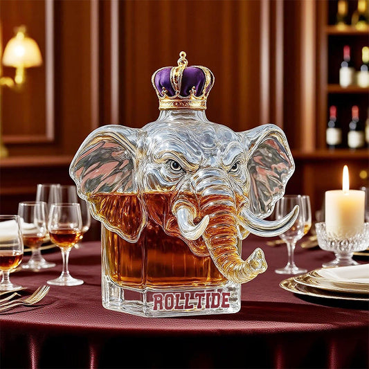 University of Alabama Crown Royal Whiskey-flaska