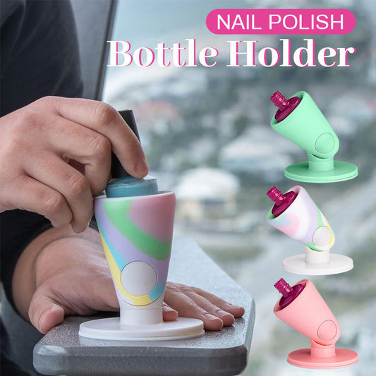 🌸 Bärbar nagellackhållare i silikon 🌸