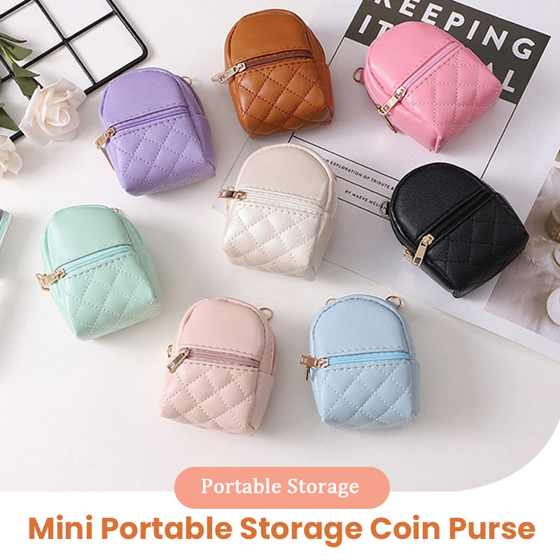Mini Portabel Myntväska För Förvaring