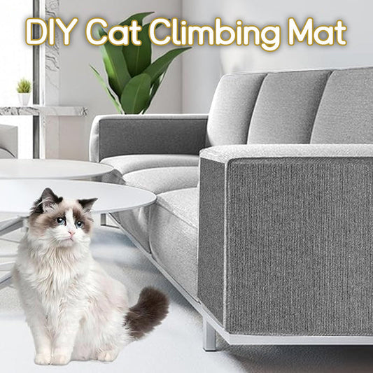 DIY klättermatta för katter