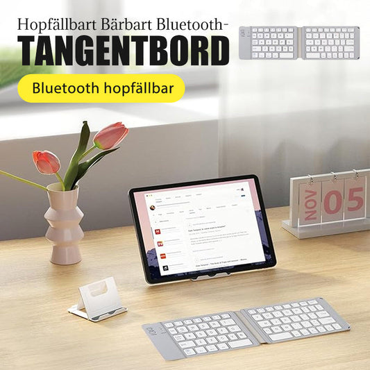 Hopfällbart Bärbart Bluetooth-Tangentbord