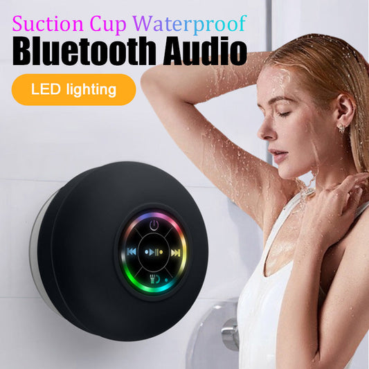 Stor Sugkopp LED-Ljus Vattentät Bluetooth-Högtalare/Large Suction Cup LED Light Waterproof Bluetooth Speaker
