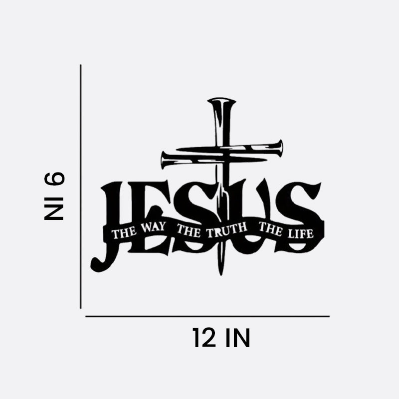 (🎁Sista dagen 49% rabatt)🔥Jesus & Cross Design Wall Art - ⌛Limiterad handgjord seri